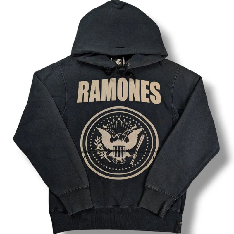 Autonomous Hysteric Glamour Style Ramones Hoodie, Hysterical Hooded Pullover Sweatshirt Autonomous Hysteric Glamour Style Ramones Hoodie, Hysterical Hooded Pullover Sweatshirt