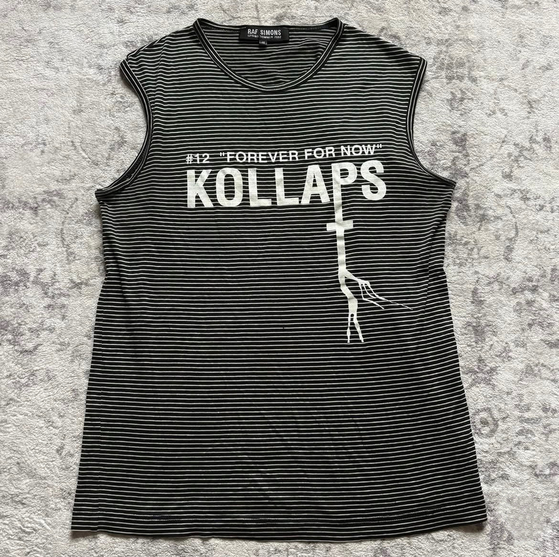 [Exclusive] Raf Simons Ss02"Kollaps" Tank Vest