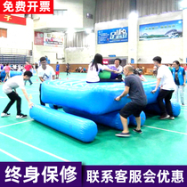 Fun Games props inflatable wheels rolling Roman chariot interactive team building expansion game equipment