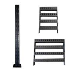 Savagepower F9 Series 46cm 77.5cm Connecting Square Tube 227cm Column Q235 Steel