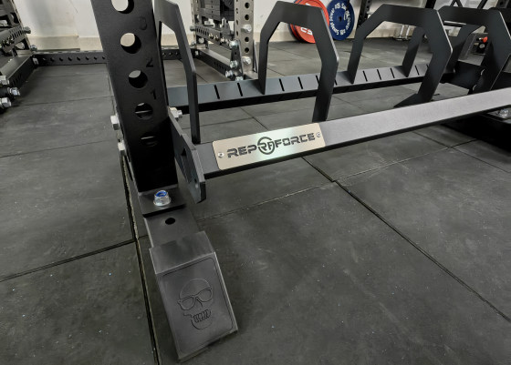 REPFORCE three-layer dumbbell rack, kettlebell rack, barbell plate rack