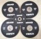 Hummer PU competition barbell plates with large holes