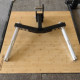 Repporce Frame Accessories Parallel Bar Support Suitable for 75mm Square Tubes