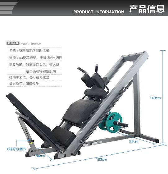 Inversion Machine, Squat Machine, Hack Squat [Crown Nanjing Brothers]