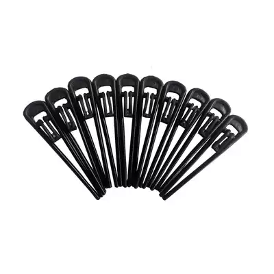 Electronic curling iron spare clip household clip fixing clip butterfly clip big grab clip hairdressing reel accessories duckbill clip