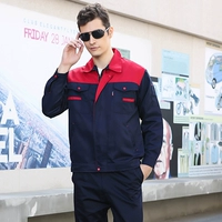 Темно-синий красный топ с длинными рукавами и плечами