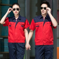 Красный комплект, короткий рукав