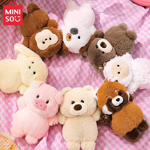 Miniso, милая плюшевая кукла для друга, подарок на день рождения