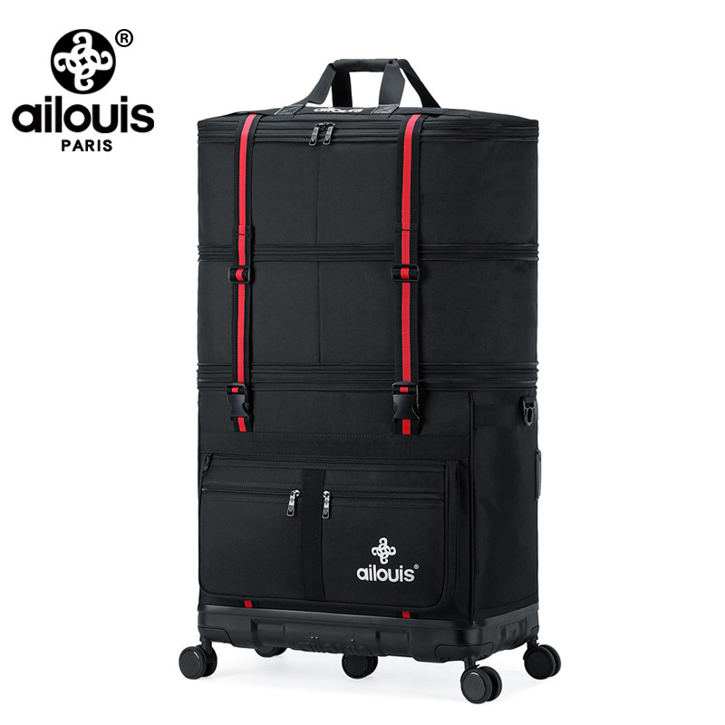 Ailois158 air consignment bag PC bottom shell aircraft wheel large capacity boarding travel bag study abroad immigration bag