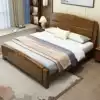 Solid wood bed 1 8-meter double bed Modern simple Chinese bed 1 5-meter single bed Pneumatic storage factory direct bed