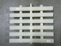 ABS three-port turnable grille Swimming pool grille overflow ditch equipment drainage grate drainage ditch cover