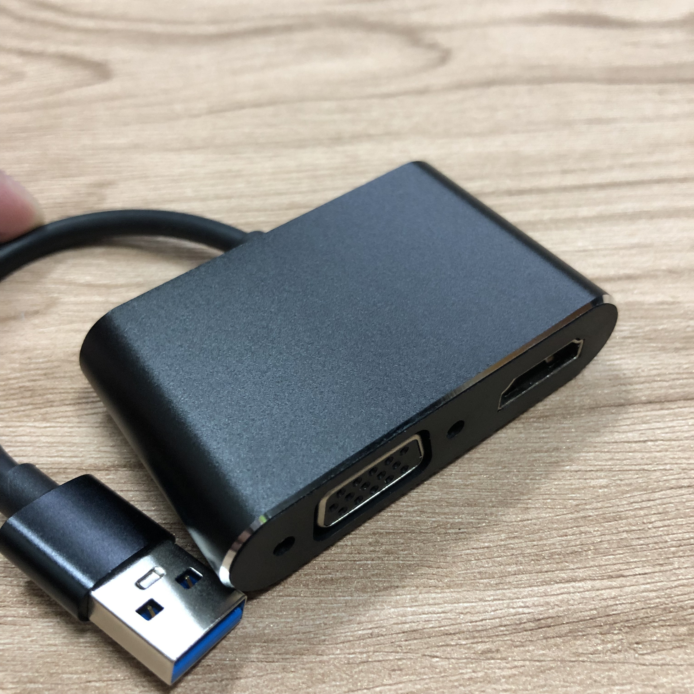 usb to hdmi vga converter laptop to monitor projector HD adapter TV