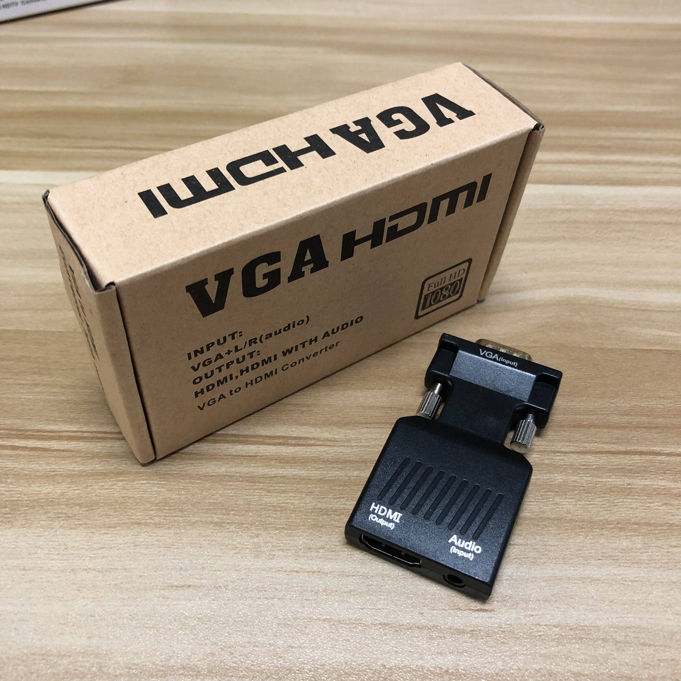 VGA swivel HDMI converter line PS2PC analog turn high-definition connector conversion box computer o connected TV projection