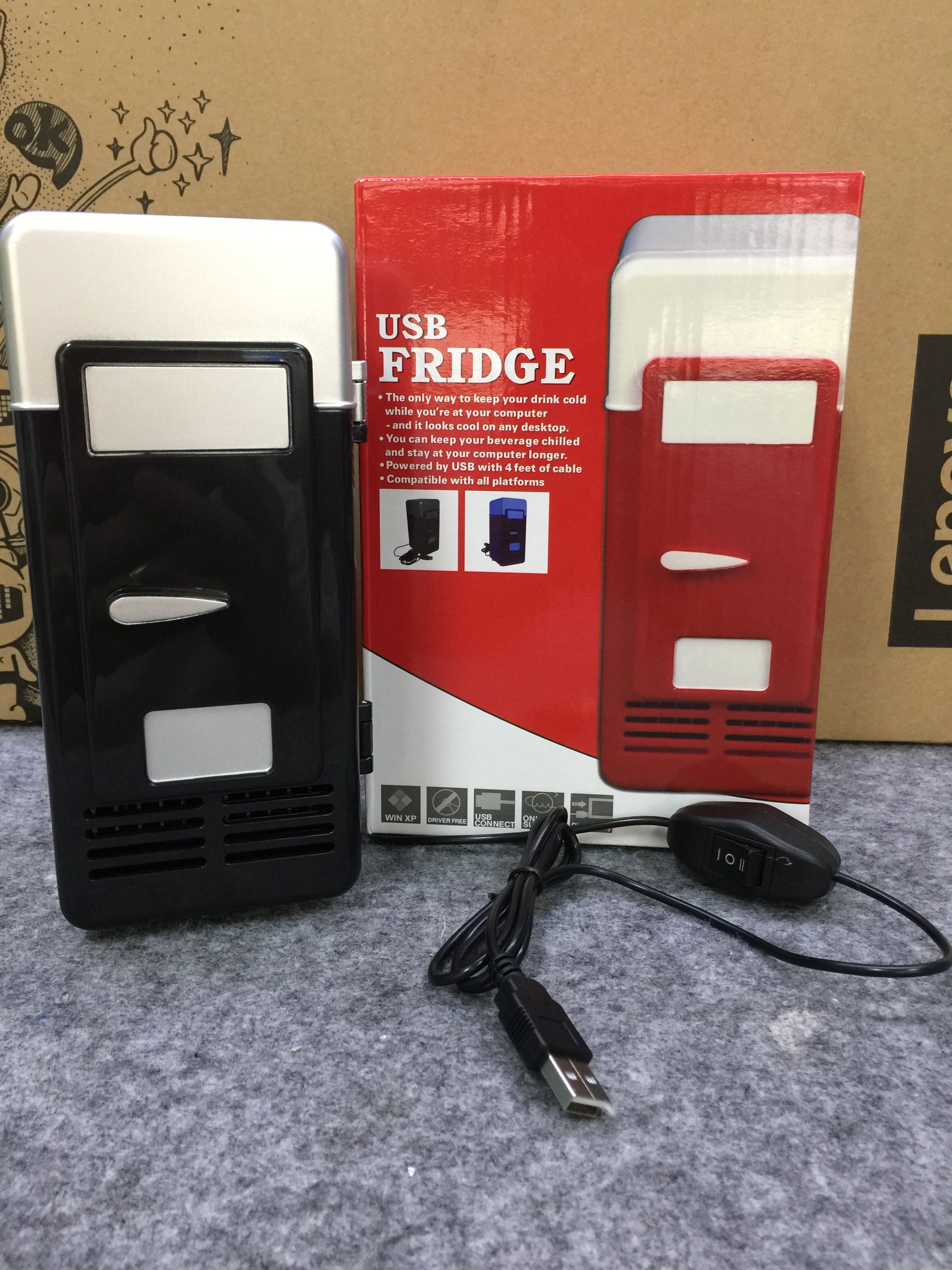 USB fast refrigeration refrigerator Cooling and heating dualpurpose