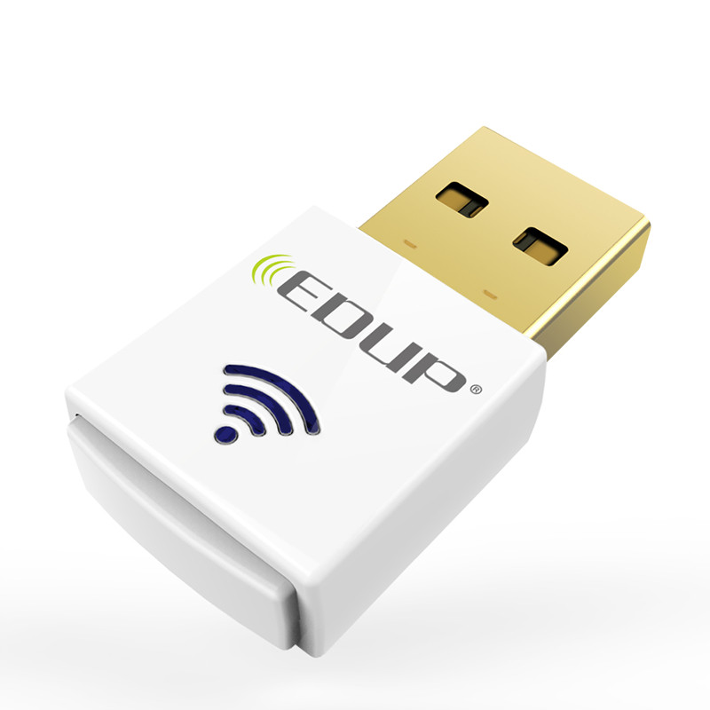 Адаптер USB edup ep-ac1619 600m鍙岄usb鏃犵嚎缃戝崱 楂橀€烾sb3.0 11ac缃戝崱鍙戝皠鍣