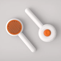 Placcum Egg Combe-White (одно щелчок самоочистки массажа волос)