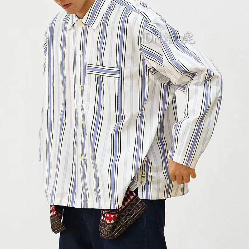 21SS SSZ BEAMS PAKURT SHIRT　STRIPE