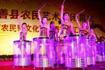 Water drum rental flying flower water drum laser drum Colorful water drum Hangzhou rental water drum dazzling color laser drum