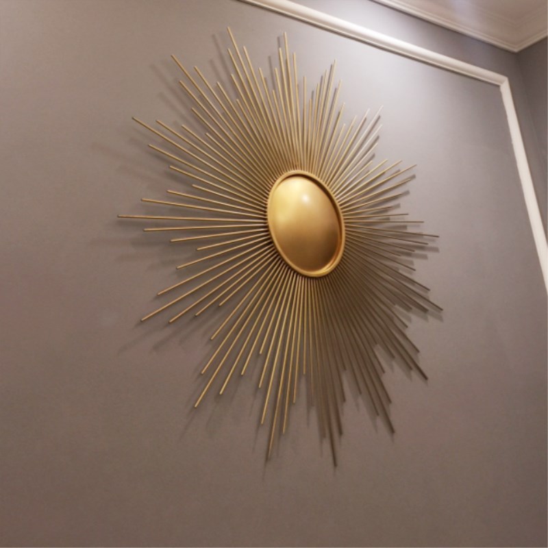 European style of creative iron wall wall hanging sunglasses home living room background wall decoration stereo wall decoration