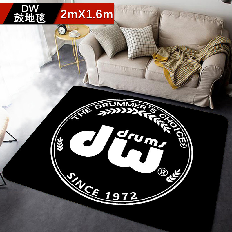 Non-slip soundproof rack drum carpet mat electronic drum jazz drum special drum blanket shock absorbing pad thick home can be customized