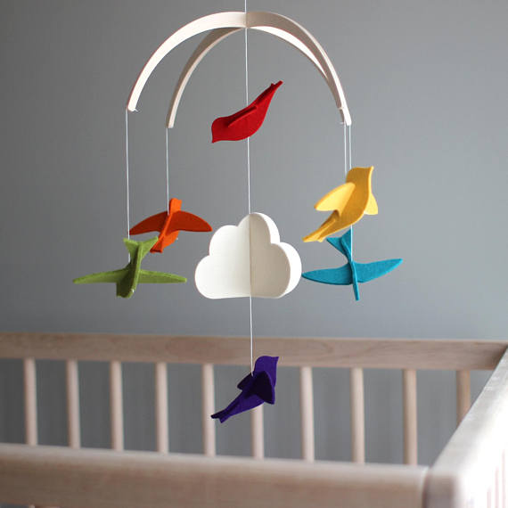 Unwoven cloth Animals small birds Wind Suzuki Hanging Accessories Diy Material Bags Nursery School Handmade Materials Crib Hangings-Taobao