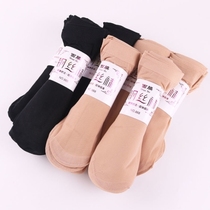 5 pairs of 20 pairs of stockings womens anti-hook silk short thin mask socks steel socks summer wear-resistant flesh-colored socks Student socks