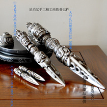 Nepal Seiko to create pure iron Pupa pestle boutique Vajra carving fine Buddhist magic pestle