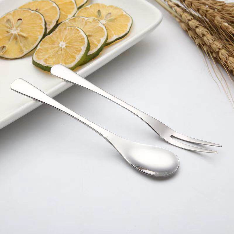 Stainless steel small spoon coffee spoon sweet spoonful spoon seasoning spoon Ice Cream Spoon Creativity Cute Little Tablespoon Stirring Spoon