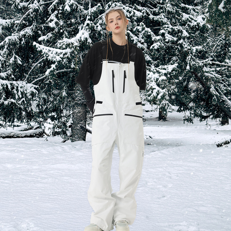 Pomt Ski Overalls Toray Dermizax Snow Pants Women's Men's Snowboard and Ski Pants 3L Waterproof Snow Pants