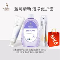Kangaroo Mom Maternity Toothpaste Fresh Breath Relief Pack Lactation Special Pregnancy and Confinement Oral Care Set