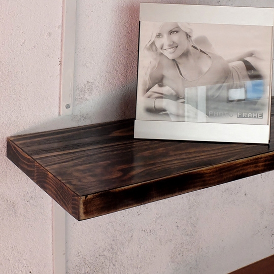 One word partition wall shelf American loft solid wood partition wall hanging modern minimalist laminate background bookshelf