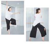 Современная спортивная одежда для йоги, свободный крой, большой размер, короткий рукав