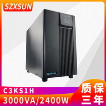 Online UPS uninterrupted power supply 3000VA2400W C3KS 8 38AH batteries for 1 hour