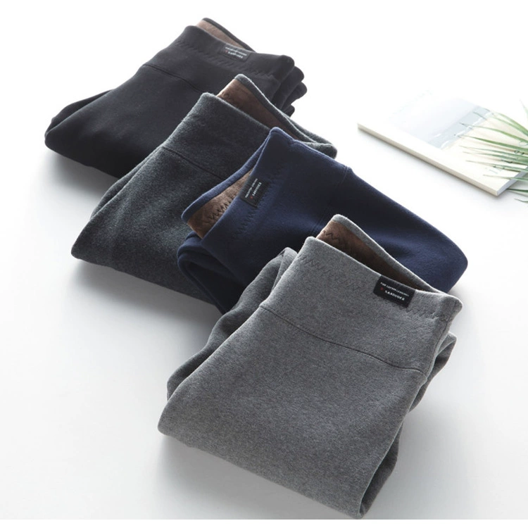 Bên ngoài mặc quần legging nữ size lớn 200 pounds chất béo mm phụ nữ mới cộng với quần nhung dày eo cao cộng với phân bón tăng quần