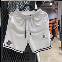  High elastic American basketball pants 4 points training shorts large size mens summer knee-length casual 5 points pants loose