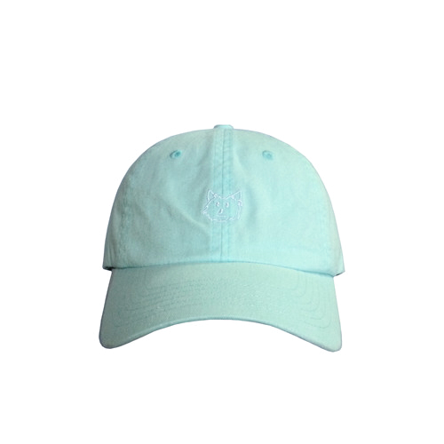 | 1019s | Hare:-) cat meow baseball cap mint light green thin section adjustable without backchanging