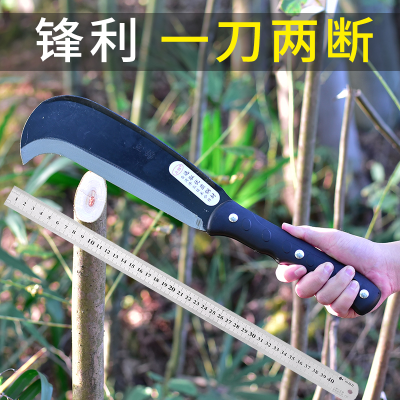 One piece steel core agricultural manganese steel jungle chopping knife outdoor road opening knife wood cutting knife wood cutting knife chopping wood cutting knife cutting wood cutting knife