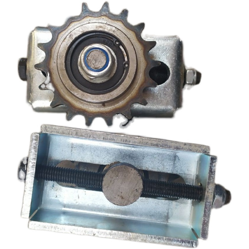 Rear 8-wheel automatic tarpaulin accessories steel wire tensioning wheel chain rising and tightening wheel after slag earth truck dumping truck dirt truck