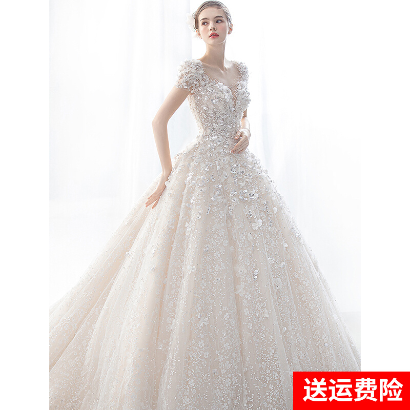 Wedding dress for pregnant, 2023 collection, plus size, fitted, suitable for teen