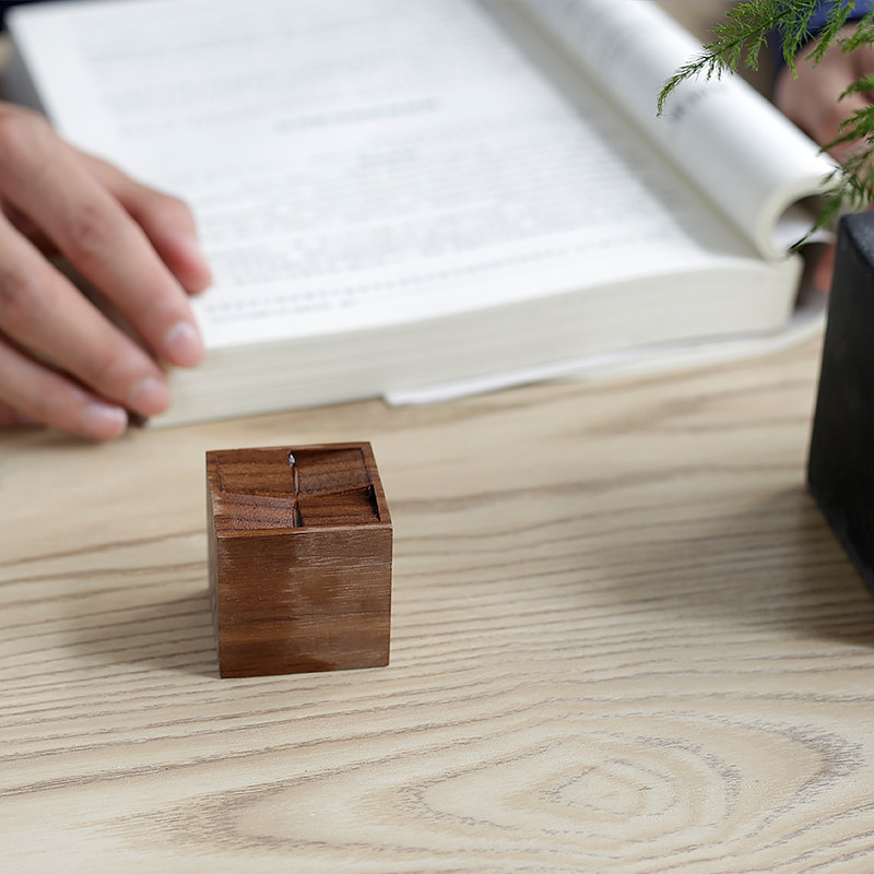 Black walnut essential oil diffuser wood car aromatherapy play bedroom diffuser stone wood long-lasting fragrance essential oil diffuser