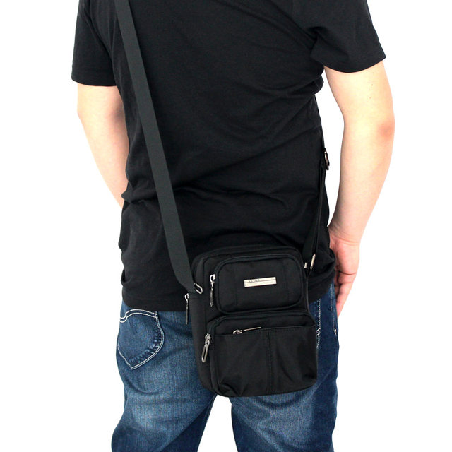 2024 ໃຫມ່ຜູ້ຊາຍກະເປົ໋າບ່າດຽວ Crossbody Bag Casual Backpack Waterproof Oxford Canvas Small Bag Korean Style Trendy Men Bags