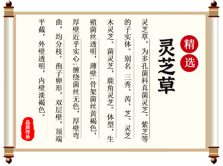 Dried Reishi Mushroom Whole Fruiting Body Ling Zhi Cao 500g Changbai Mountain Specialty key features
