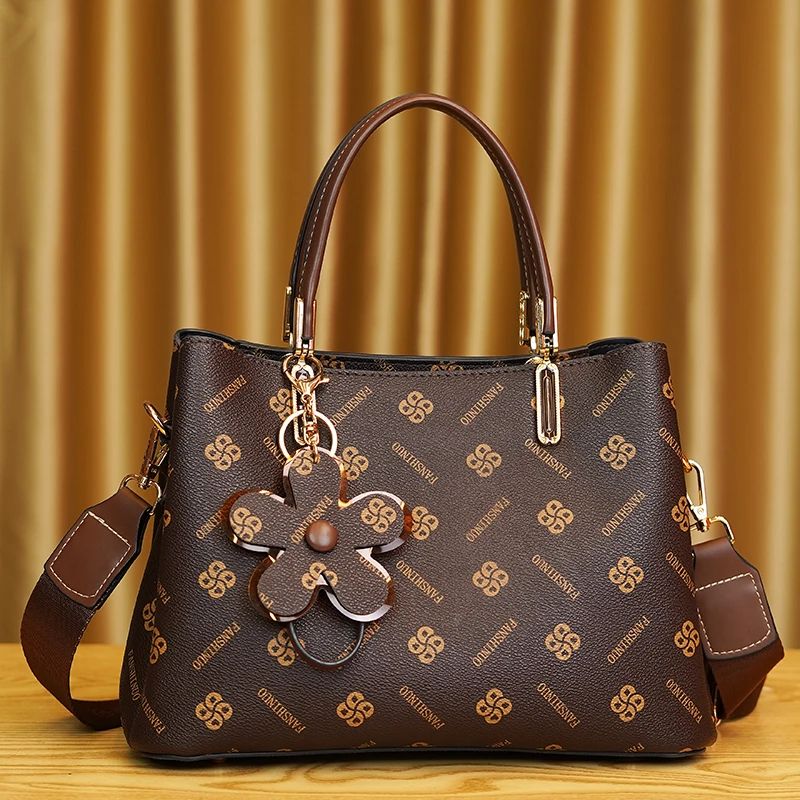 Fansino Women's Bag 2025 Spring/Summer New Versatile Shoulder Bag for Women, Elegant Tote Large Capacity Handbag