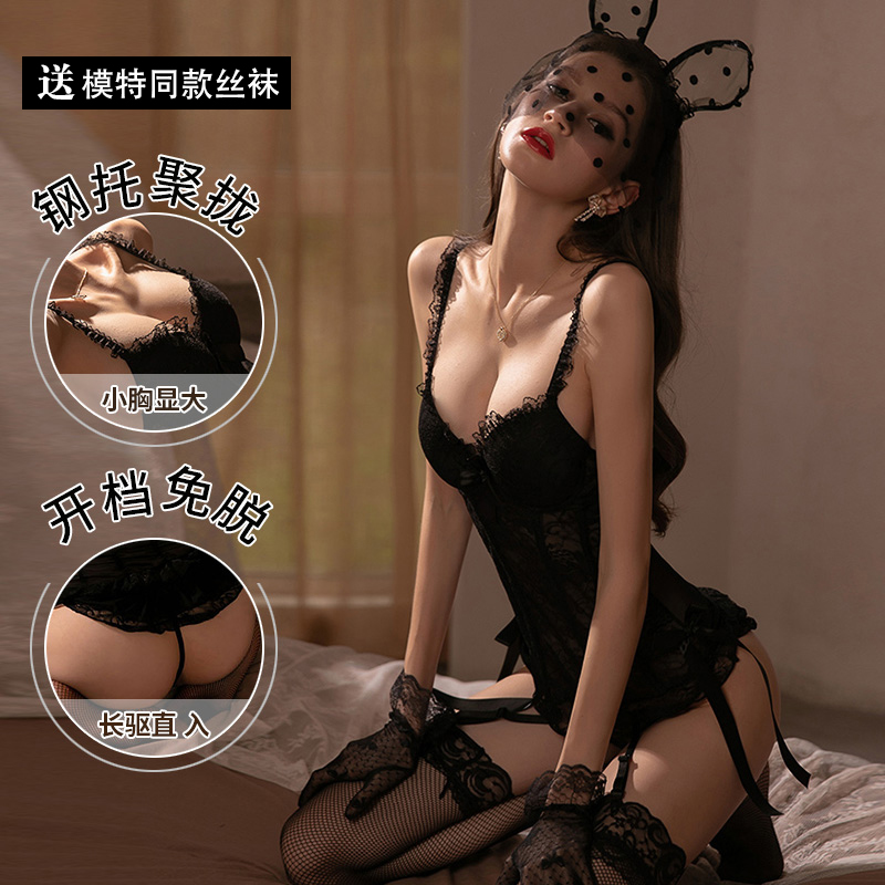 Sexy sleepwear woman with chest cushion Summer small breasted pleasers Sexual Apologey Advanced Senses Sleeping Potresses Lingerie underwear overdraft