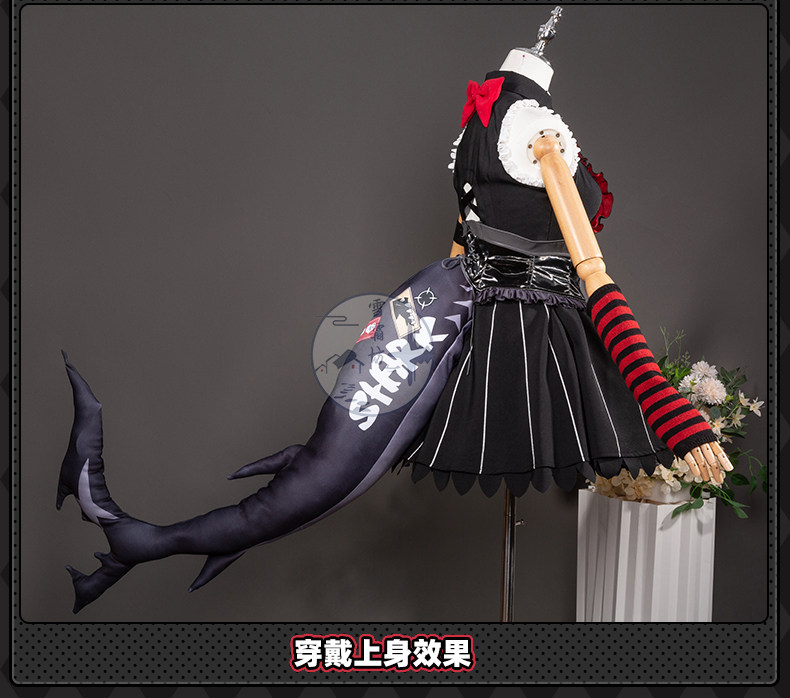 Zenless Zone Zero FES Ellen Joe Cosplay Costume, Anime Outfit Cute Set