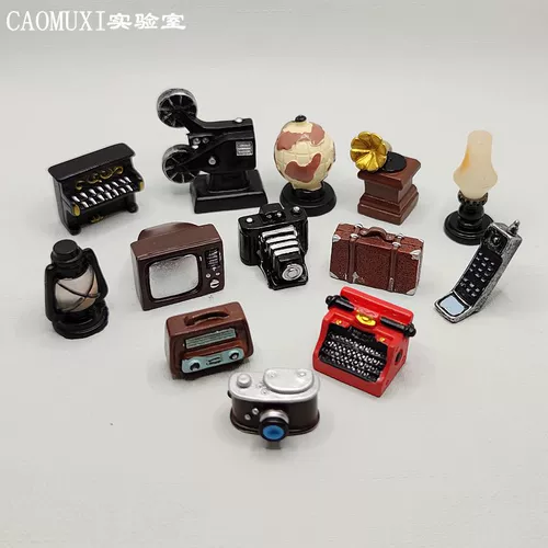 Миниатюрные украшения ретро -камера