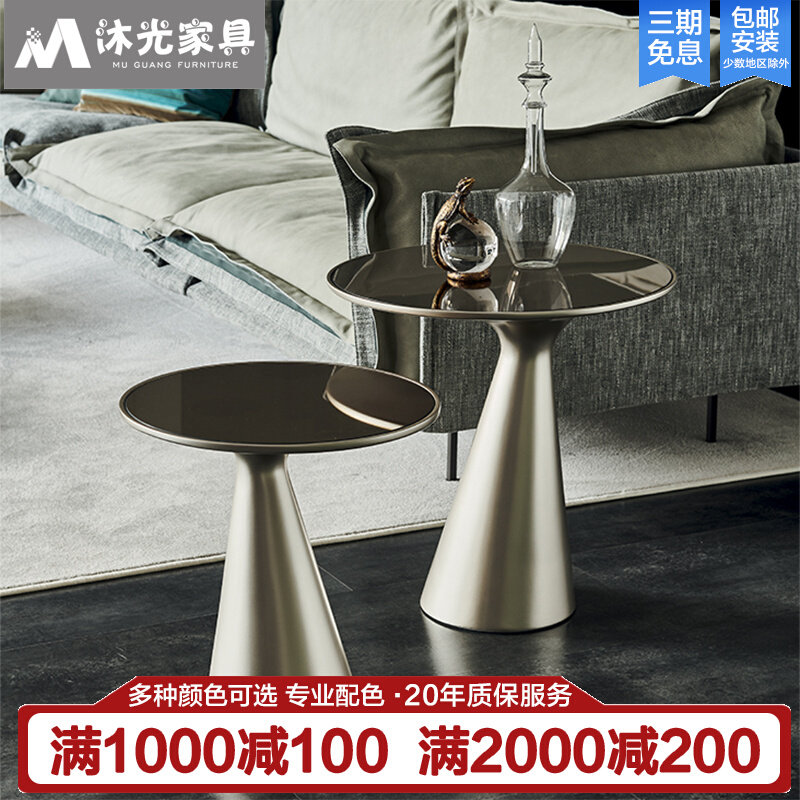 Italian import side a few Italian style light lavish round corner a few modern living room sofa sides a few designer small tea table 