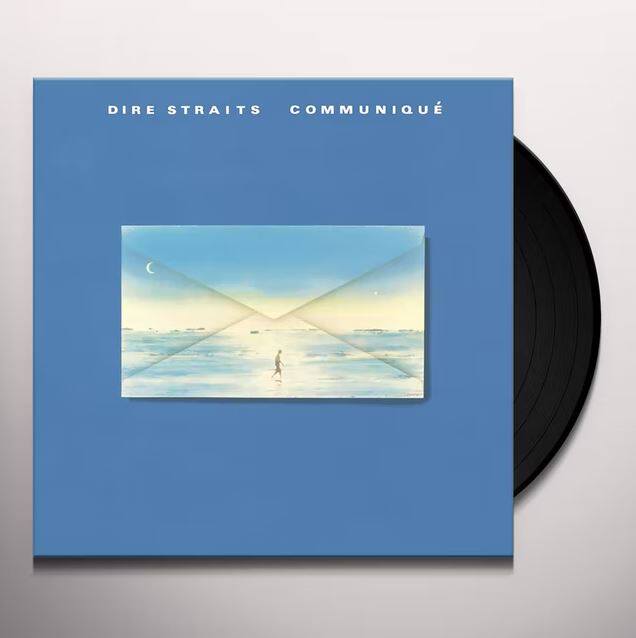 Scheduled terror Channel DIRE STRAITS Communique Black Gel Record LP with MP3 Download Code