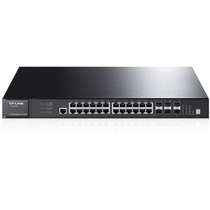  TP-LINK TL-SG6428Q 24-port Gigabit plus 4-port 10 Gigabit Stackable Layer 3 Managed Switch