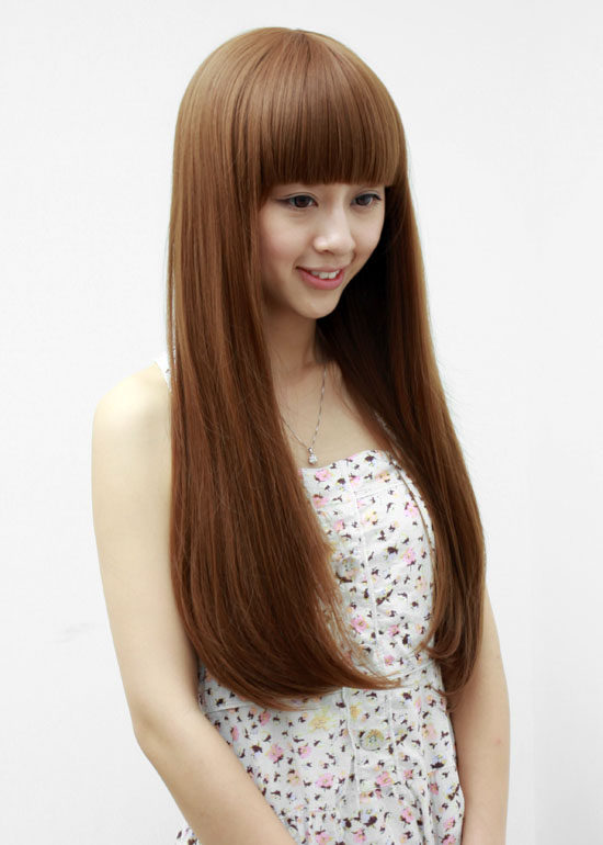 Perruque Long cheveux raides - Ref 2609770 Image 9